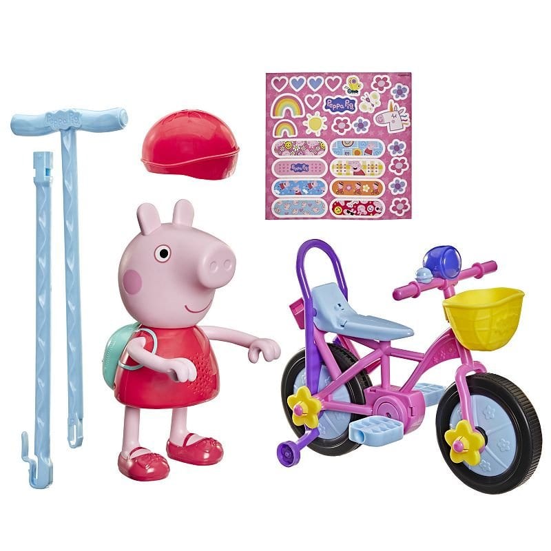 Hasbro Peppa Pig Ready Pedal Go Peppa Bike Set