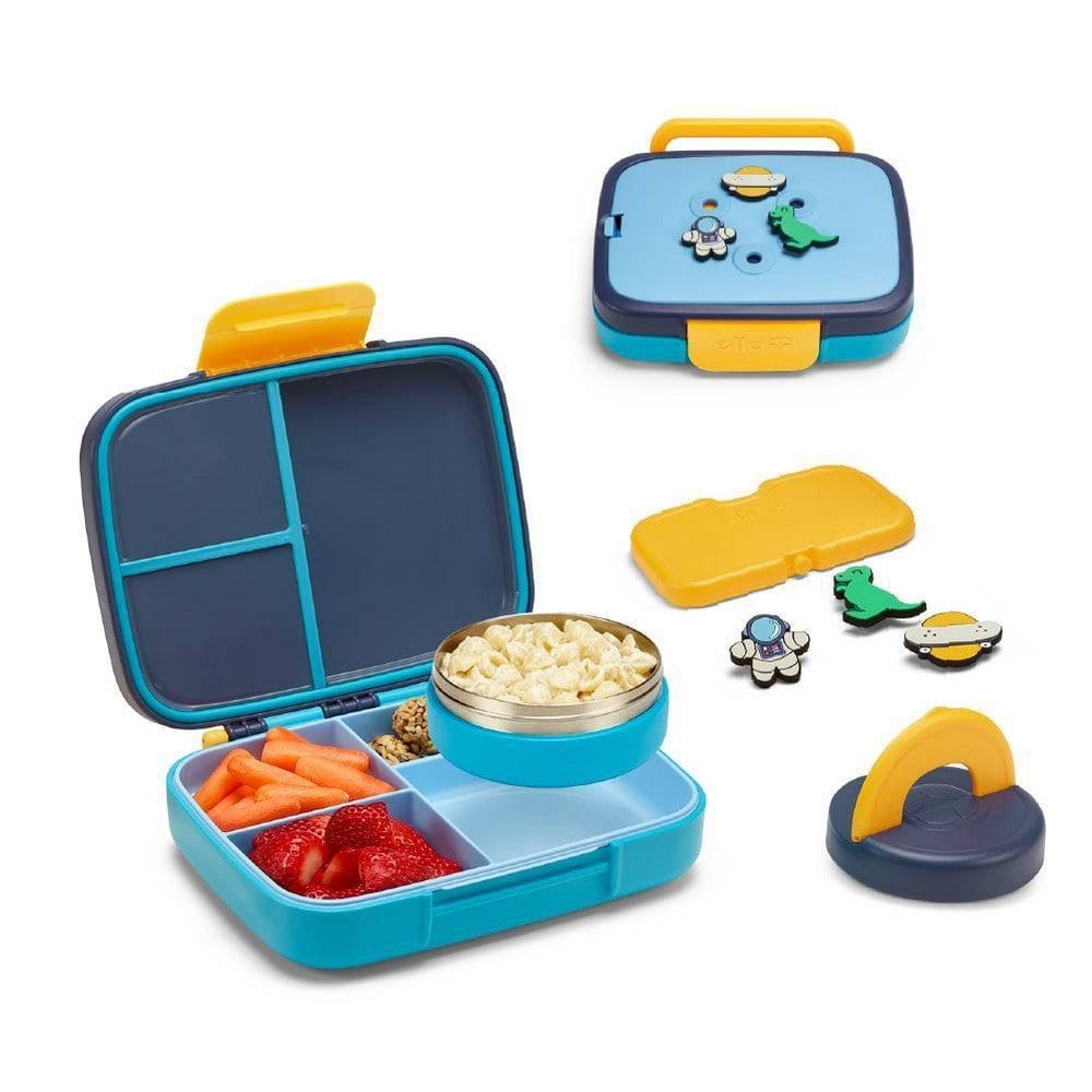 Ello Kids Bento Lunch Box with Ice Pack & Charms