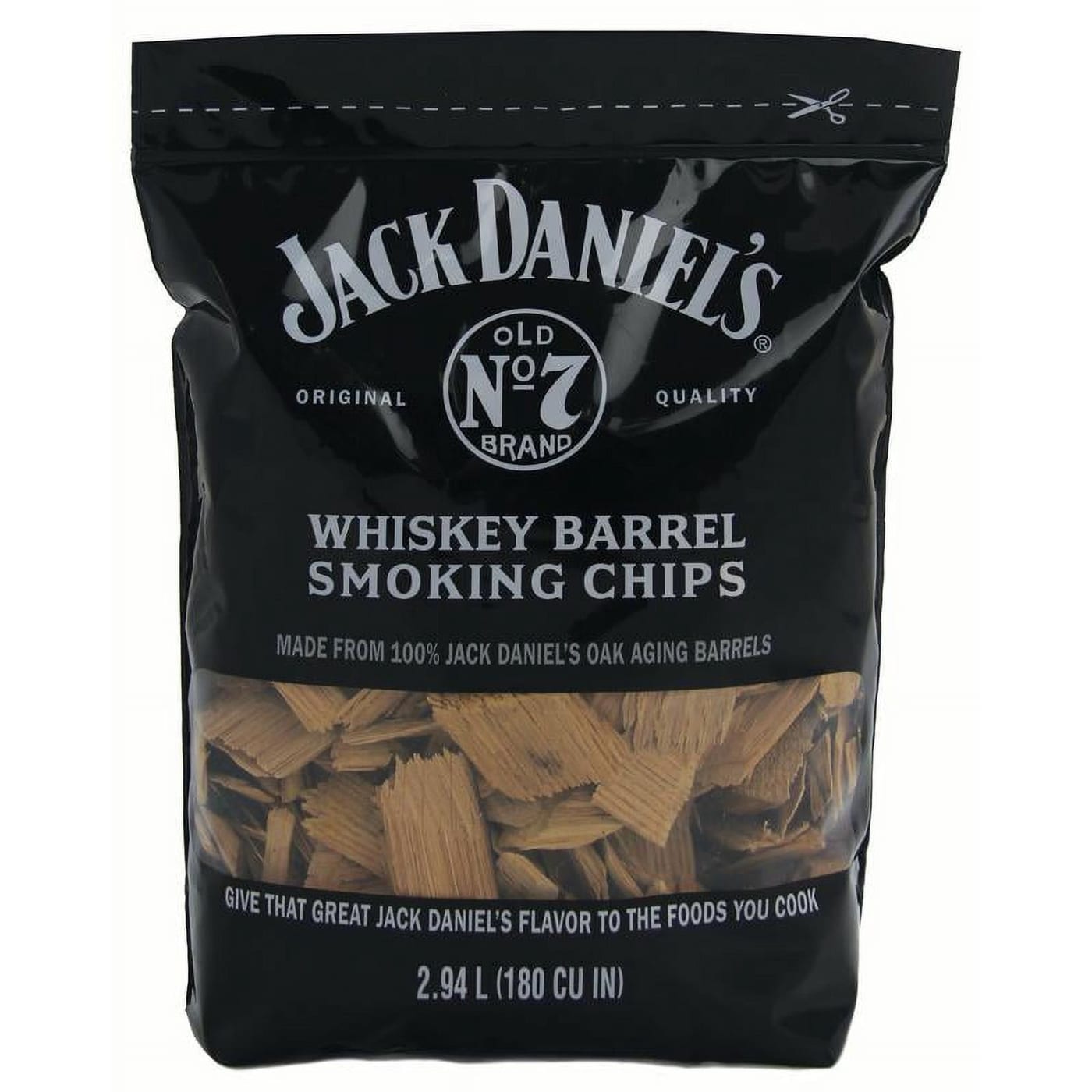 Jack Daniel's Whiskey Barrel Smoking Chips 180 cu