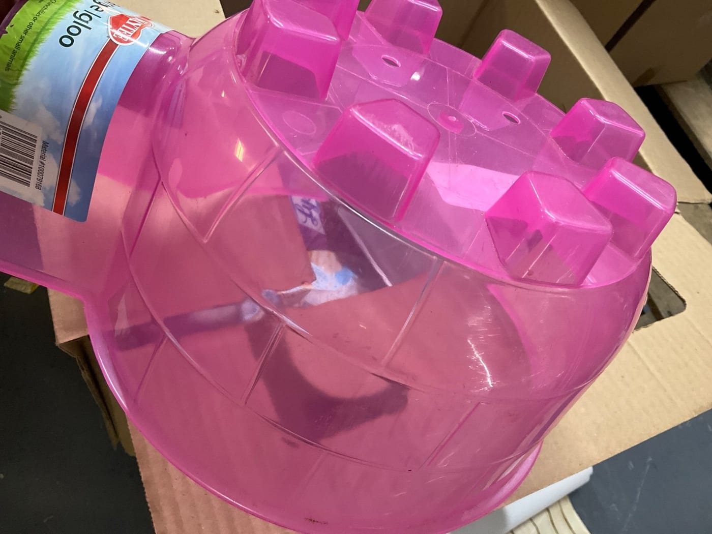 Kaytee Large Plastic Igloo Hideout for Small Pets