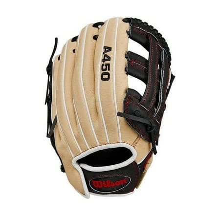 Wilson A450 12in Youth Outfield Glove, Right Hand