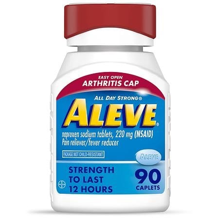 Aleve Caplets 220mg Naproxen Sodium 90ct
