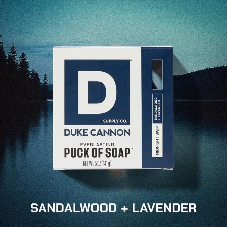 Duke Cannon Midnight Swim Soap Puck 5 oz