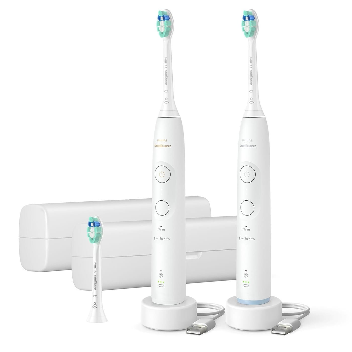 Philips Sonicare Total Clean Toothbrush 2-Pack