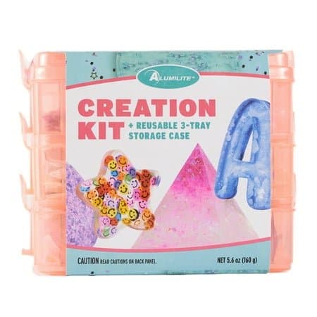 Alumilite Creation Kit with 3-Tray Storage Case