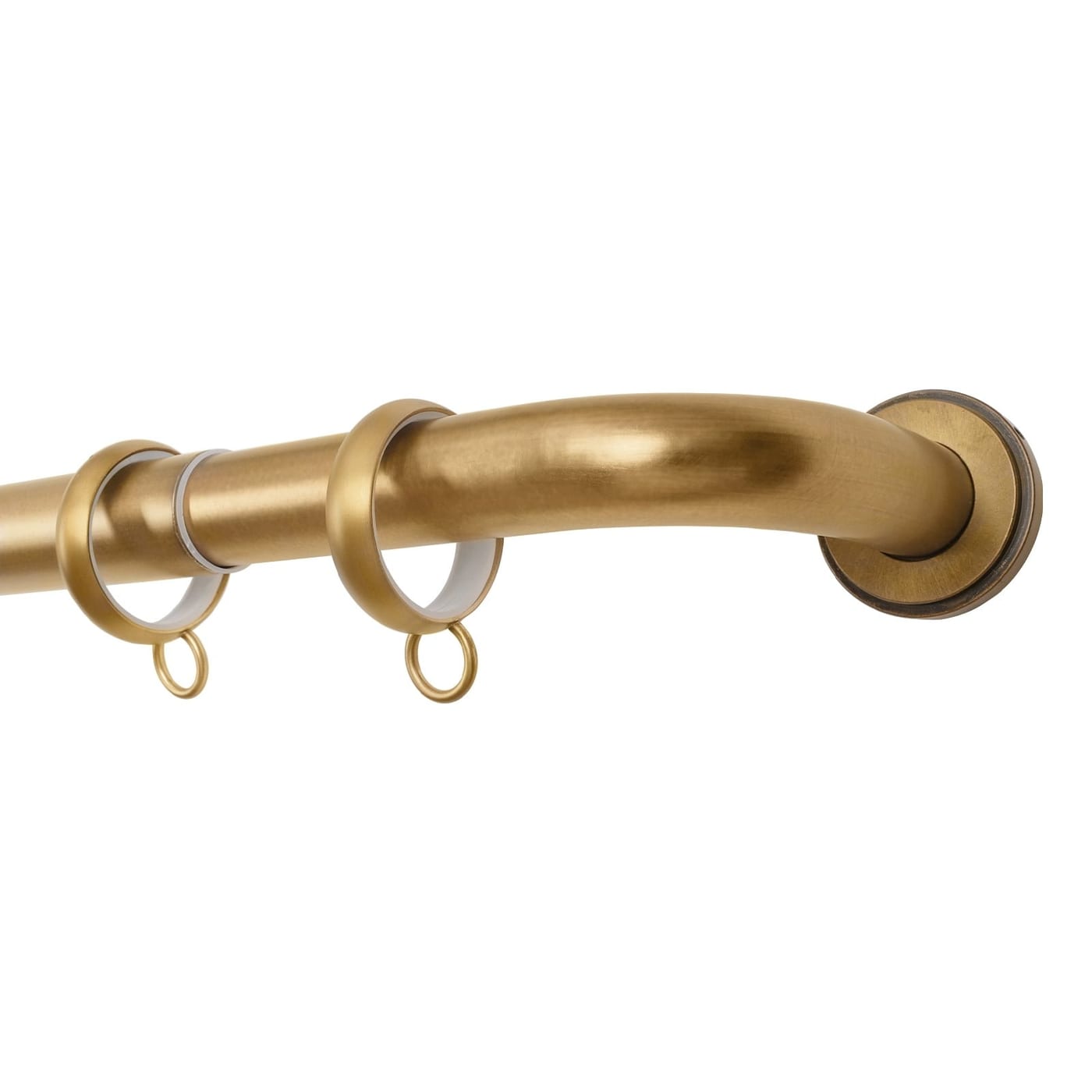 TWOPAGES Vengo Brass Adjustable Rod 28-48 in