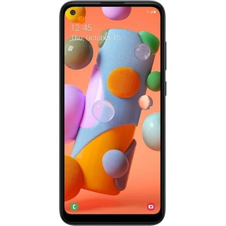 TracFone Samsung Galaxy A11 32GB Black Phone