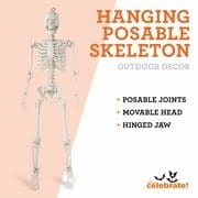 Way To Celebrate 7ft Hanging Posable Skeleton