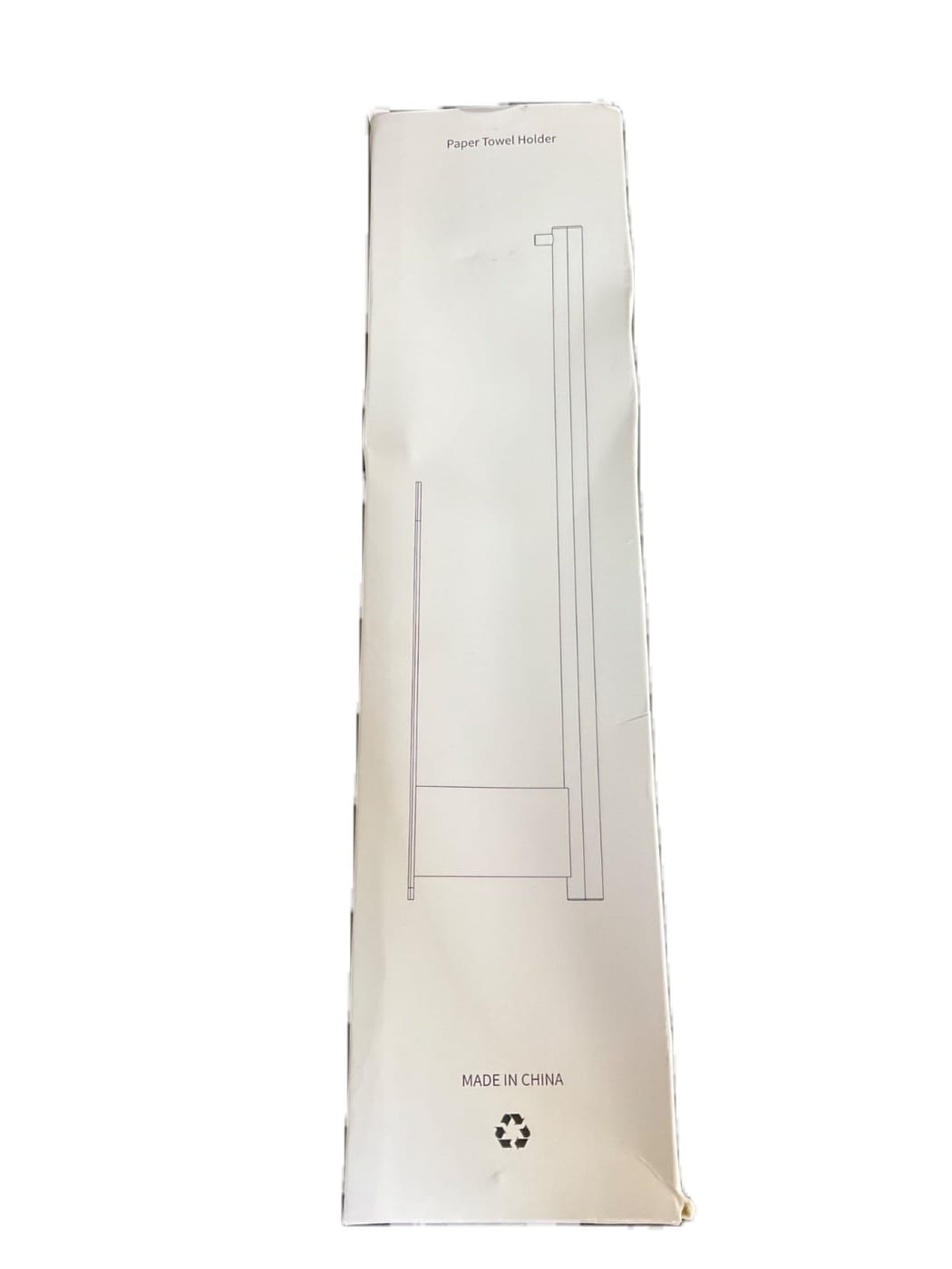 Jesginboo Paper Towel Holder Under Cabinet, Self