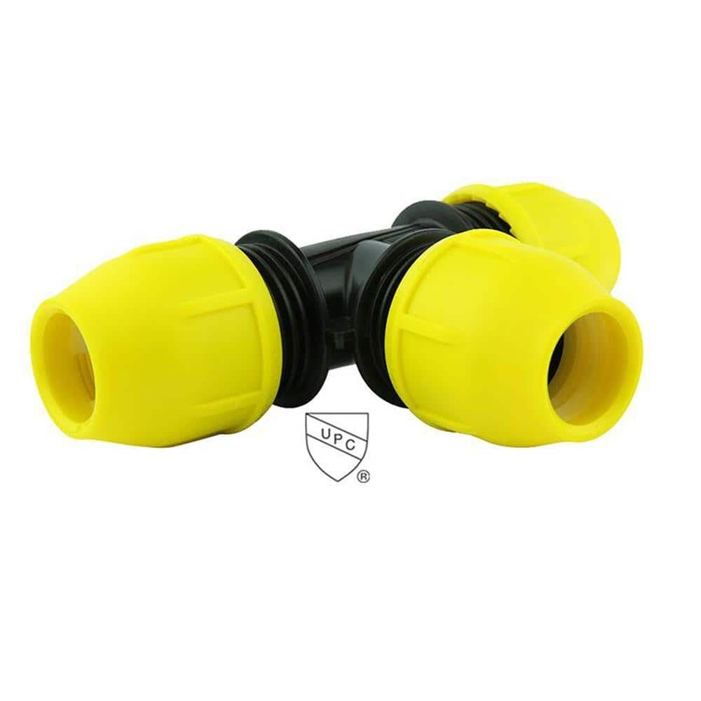 HOME-FLEX 1-1/4in IPS Poly to MIP Meter Riser
