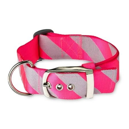 Vibrant Life Pink Metal Collar XL 15-25 in Dogs