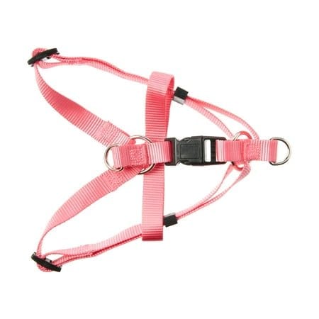 Vibrant Life Pink Nylon Step-in Dog Harness M
