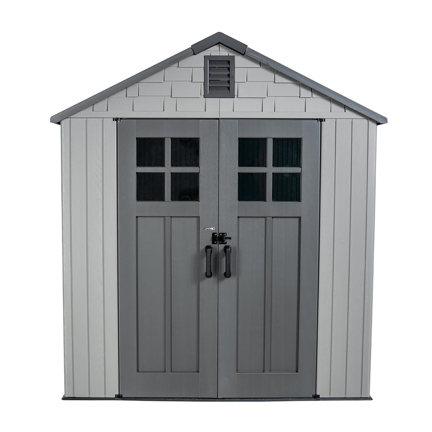 Lifetime 7x7 Architect Series Storage Shed Gray