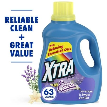 Xtra Plus Escape Lavender Vanilla Detergent 97.7oz