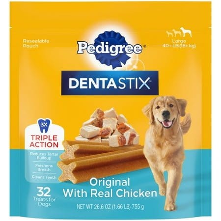 Pedigree Dentastix Large Dog Dental Treats 32ct