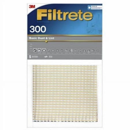 3M Filtrete 300 Basic Dust & Lint Filter 16x25x1