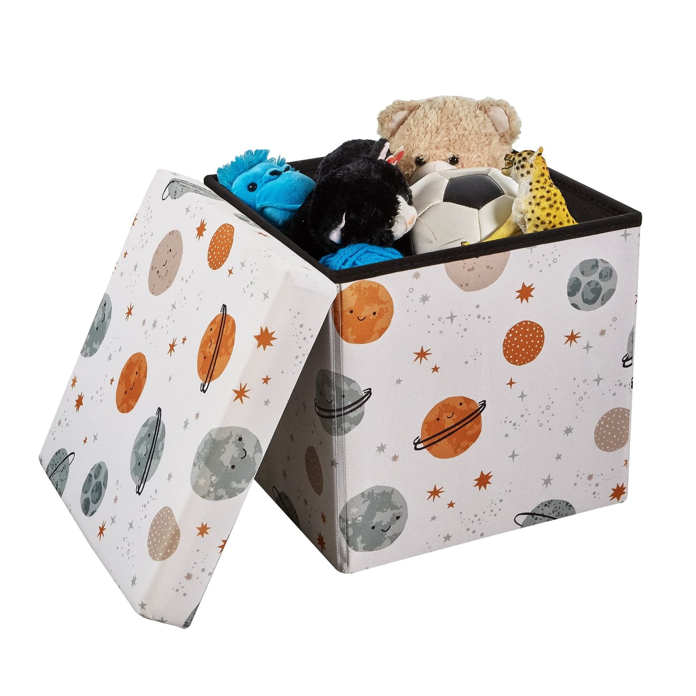 Kvell Kids Collapsible Toy Storage Bin, Planets