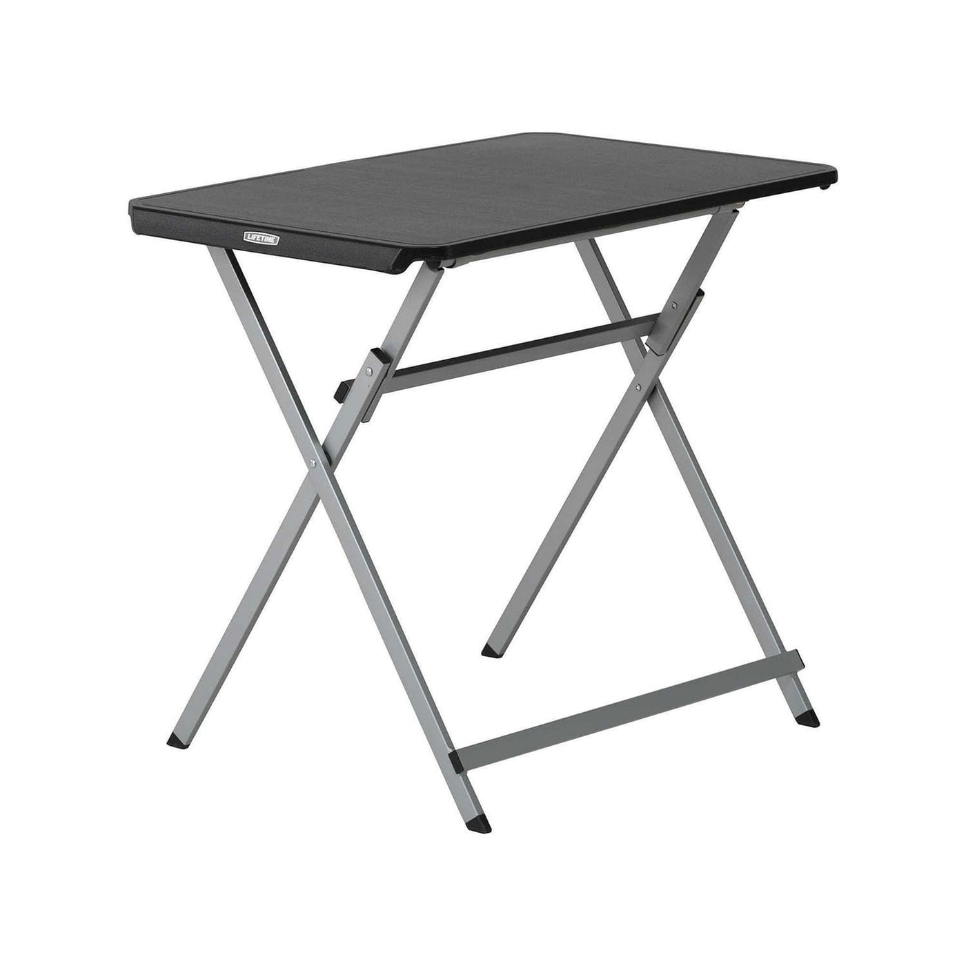 Lifetime 30in Rectangle Folding Table, Black