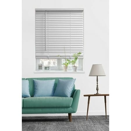 Mainstays 1" Cordless Vinyl Blind 36x48 White