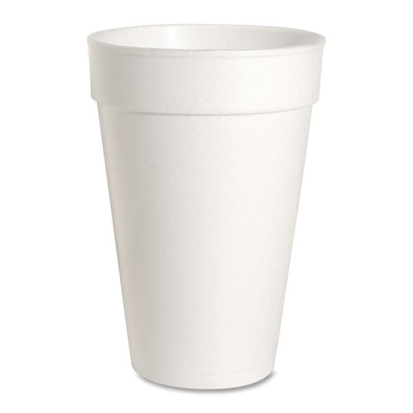 Genuine Joe 16oz Foam Hot/Cold Cups, 500 Ct
