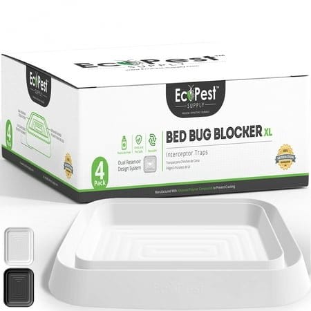 ECOPEST Bed Bug Blocker XL Interceptor Traps 4