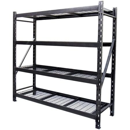 Member's Mark 4-Tier Industrial Storage Rack Black