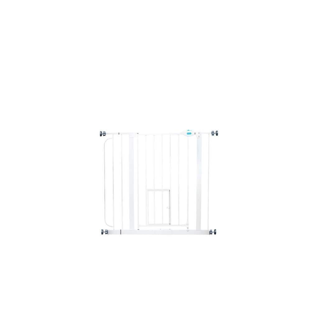 Carlson Extra Wide Pet Gate w/ Small Pet Door
