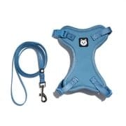 Vibrant Life Blue Cat Harness & Leash, 8-15 lb
