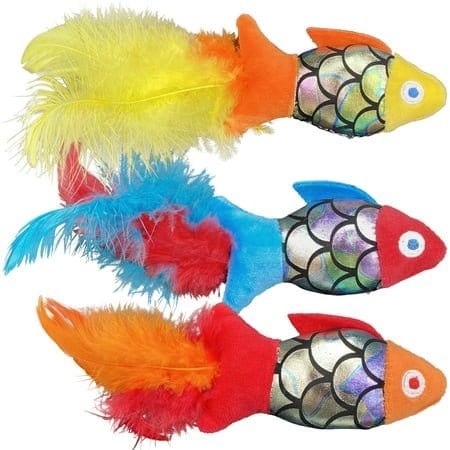 Vibrant Life Sardine Explosion Cat Toy 3-Pack
