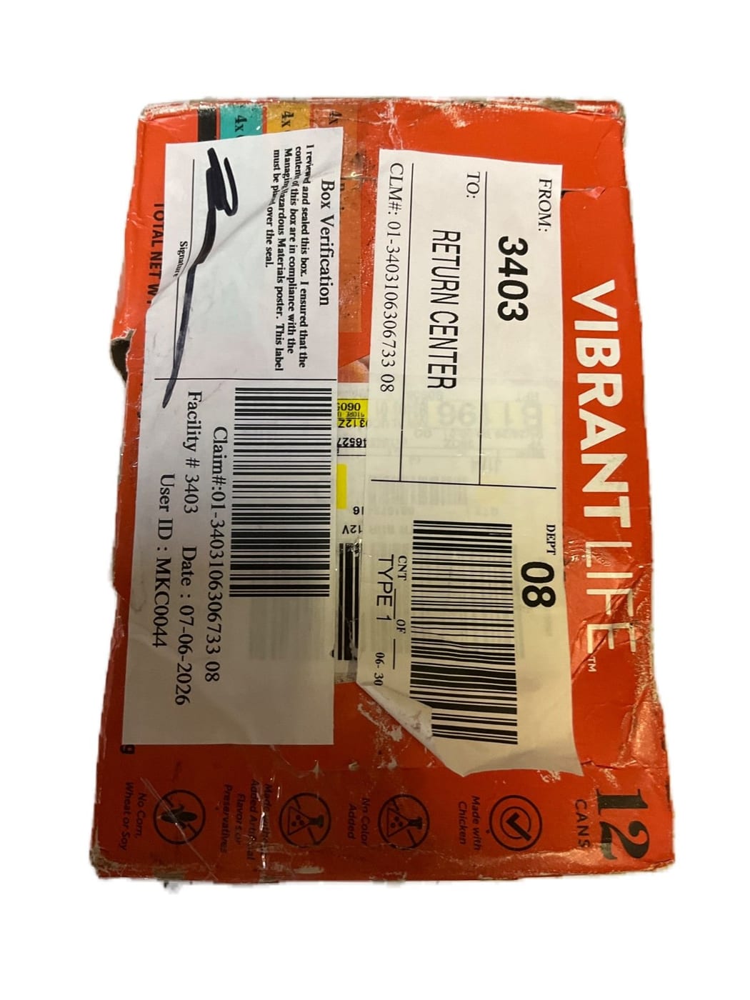 Vibrant Life Variety Pack Wet Cat Food, 12 x 3 oz
