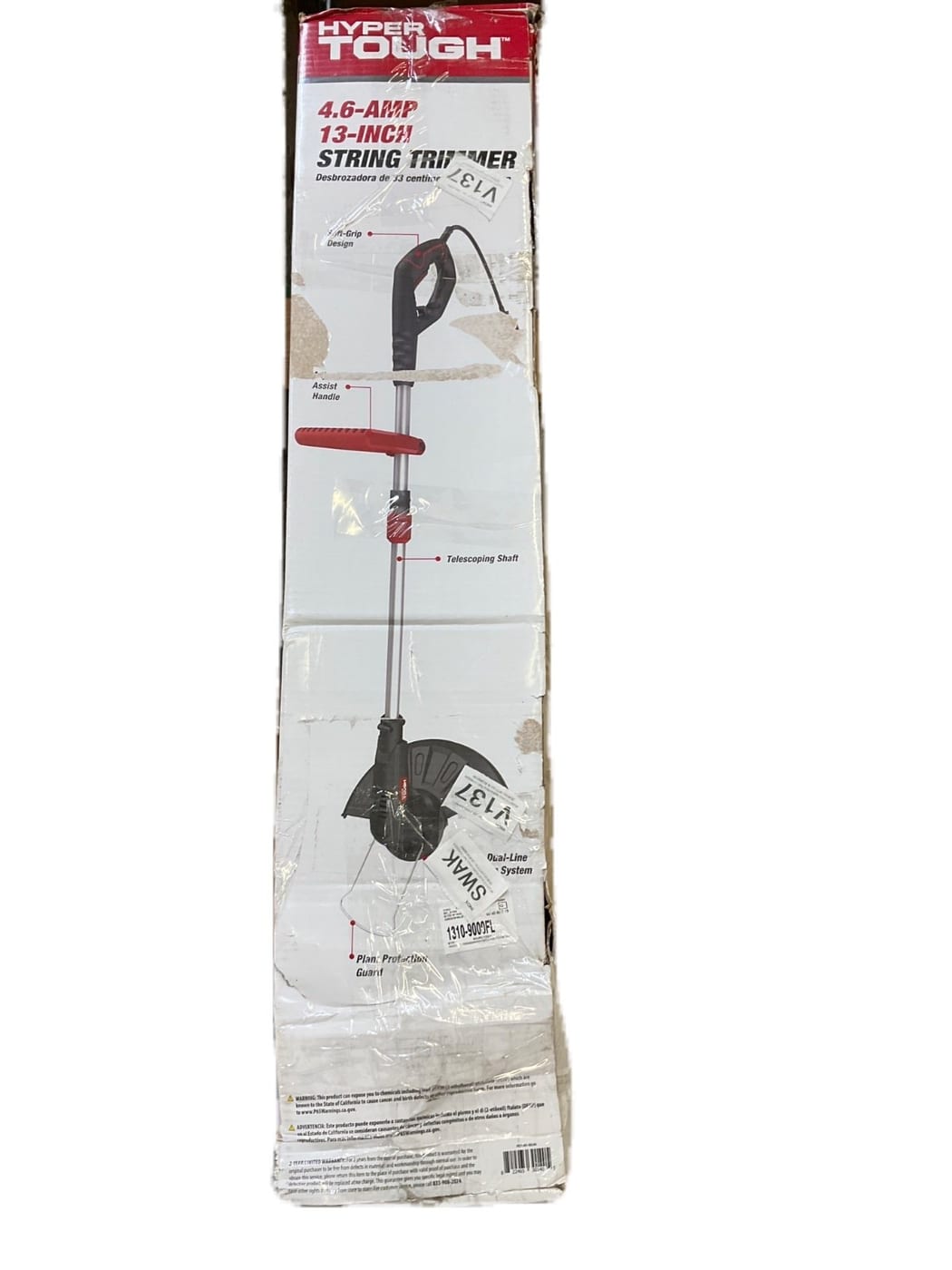 Hyper Tough 13in 4.6-Amp Electric String Trimmer