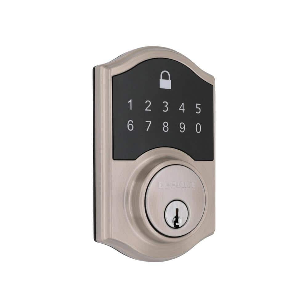 Defiant Castle Satin Nickel Compact Touch Electron