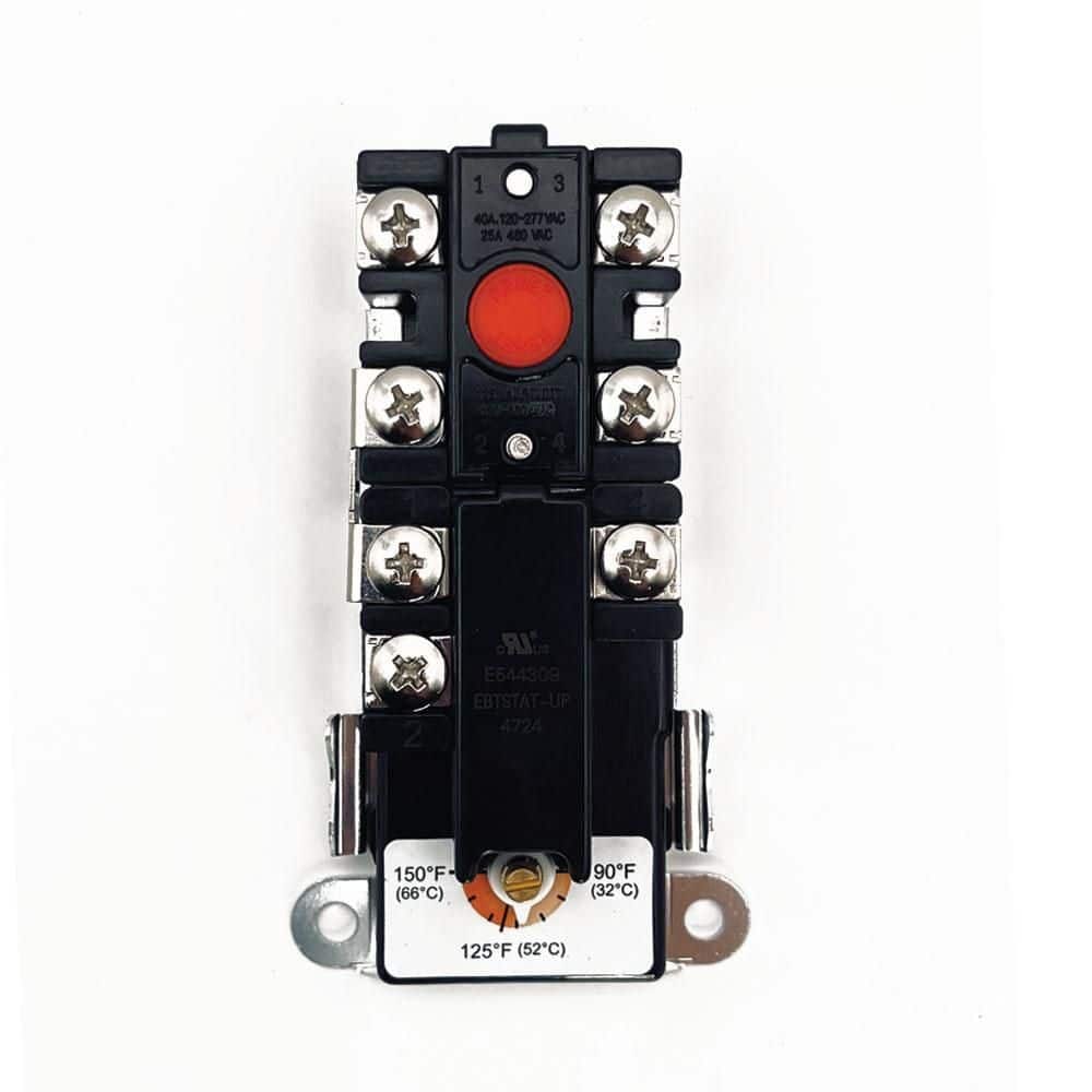 Water Heater Upper Thermostat w/ High-Limit Reset