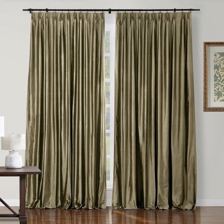 Twopages Pinch Pleat Curtains 100in W x 102in L