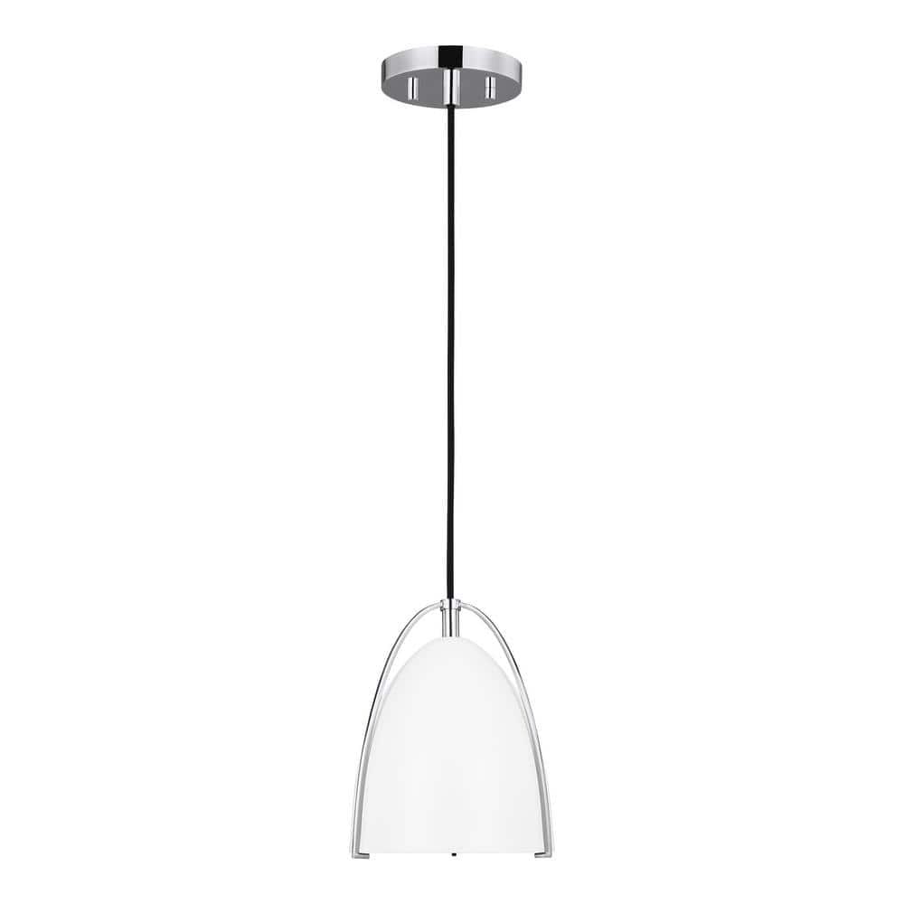 Generation Lighting Norman Chrome Mini Pendant