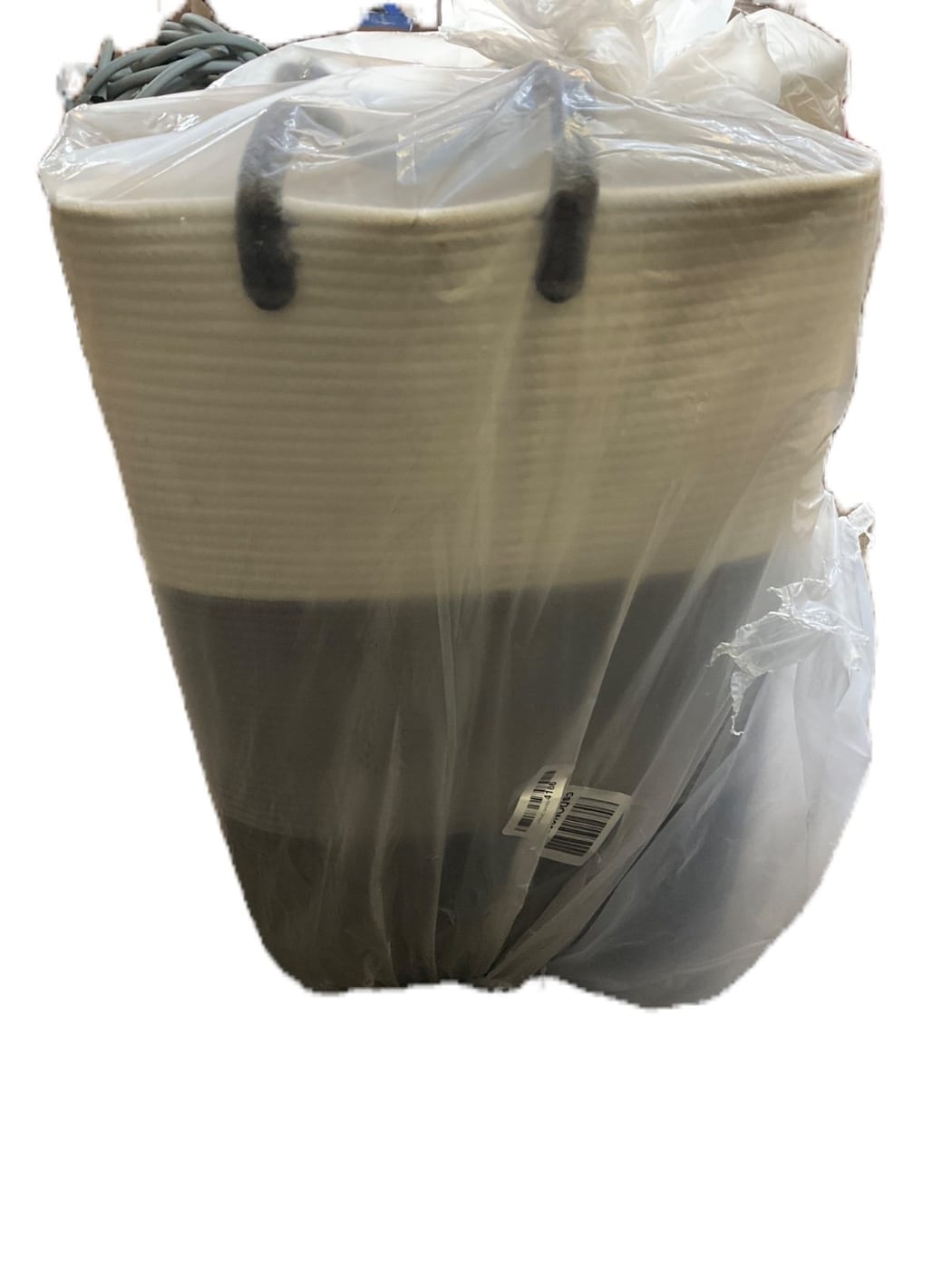 COMSE Extra Large Cotton Rope Basket 16x22in
