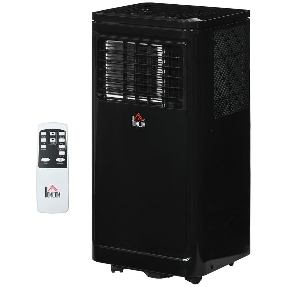HOMCOM 6500 BTU Portable Air Conditioner, Black