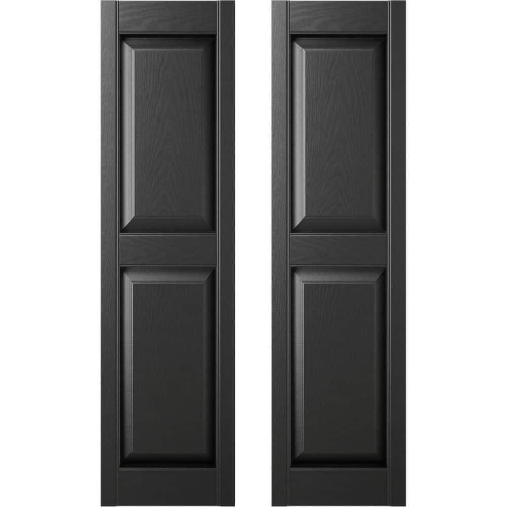 Builders Edge 14.75 in. x 59 in. Raised Panel Viny