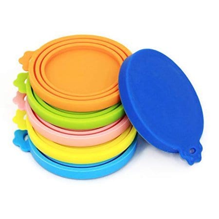 Comtim 6-Pack Silicone Pet Food Can Lids