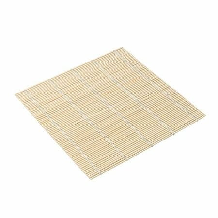 Bamboo Sushi Rolling Mat, Natural Wood Color