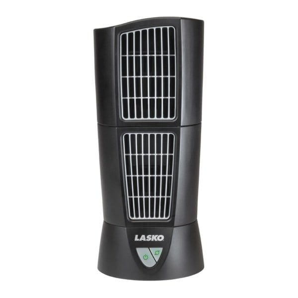 Lasko Desktop Wind Tower Fan 4916, 3-Speed, Black