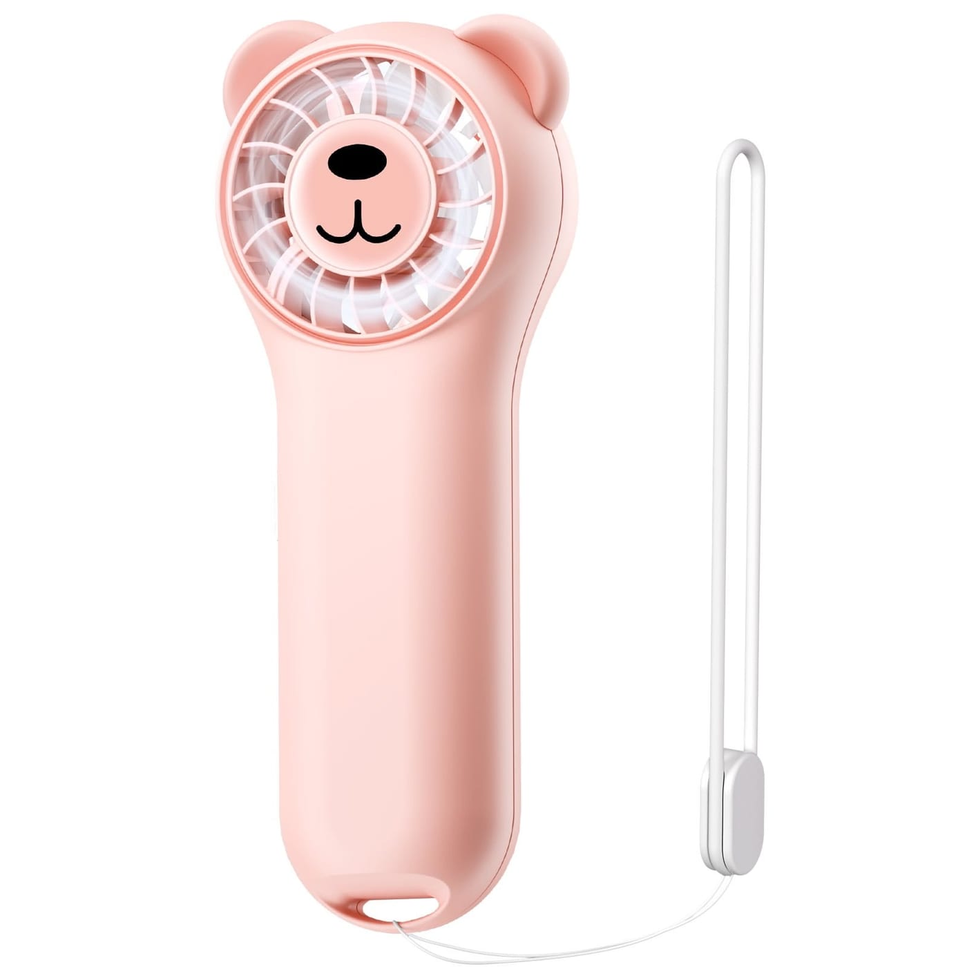 Mini Handheld Fan G6 Black, USB Rechargeable