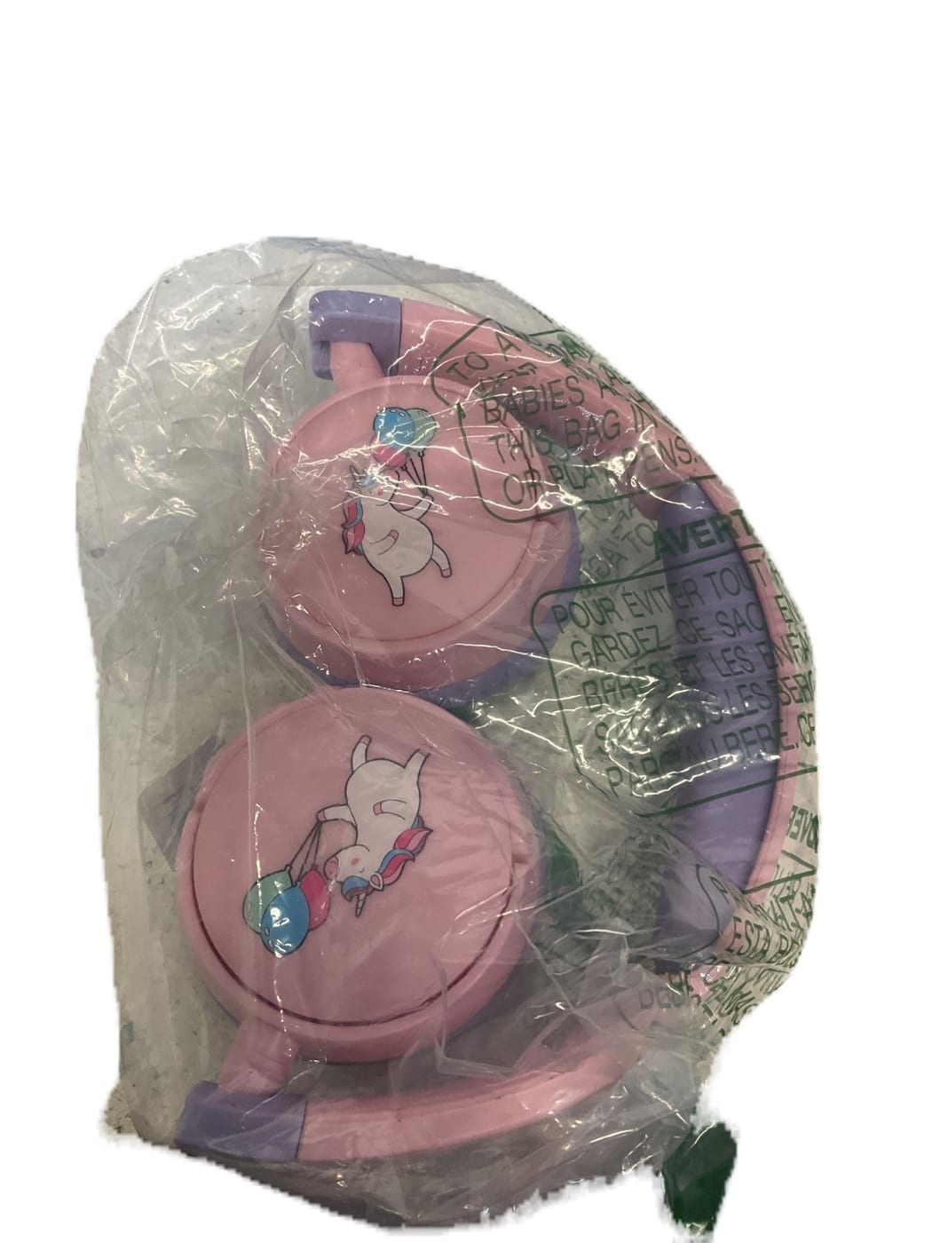 Kids Unicorn On-Ear Headphones, Pink/Purple