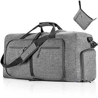 54L Foldable Waterproof Duffle Bag, 27 Inch