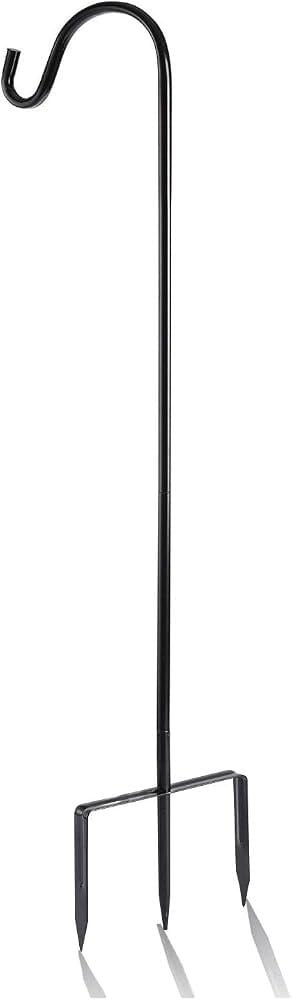 EXCMARK Shepherd Hook 32in Adjustable Black
