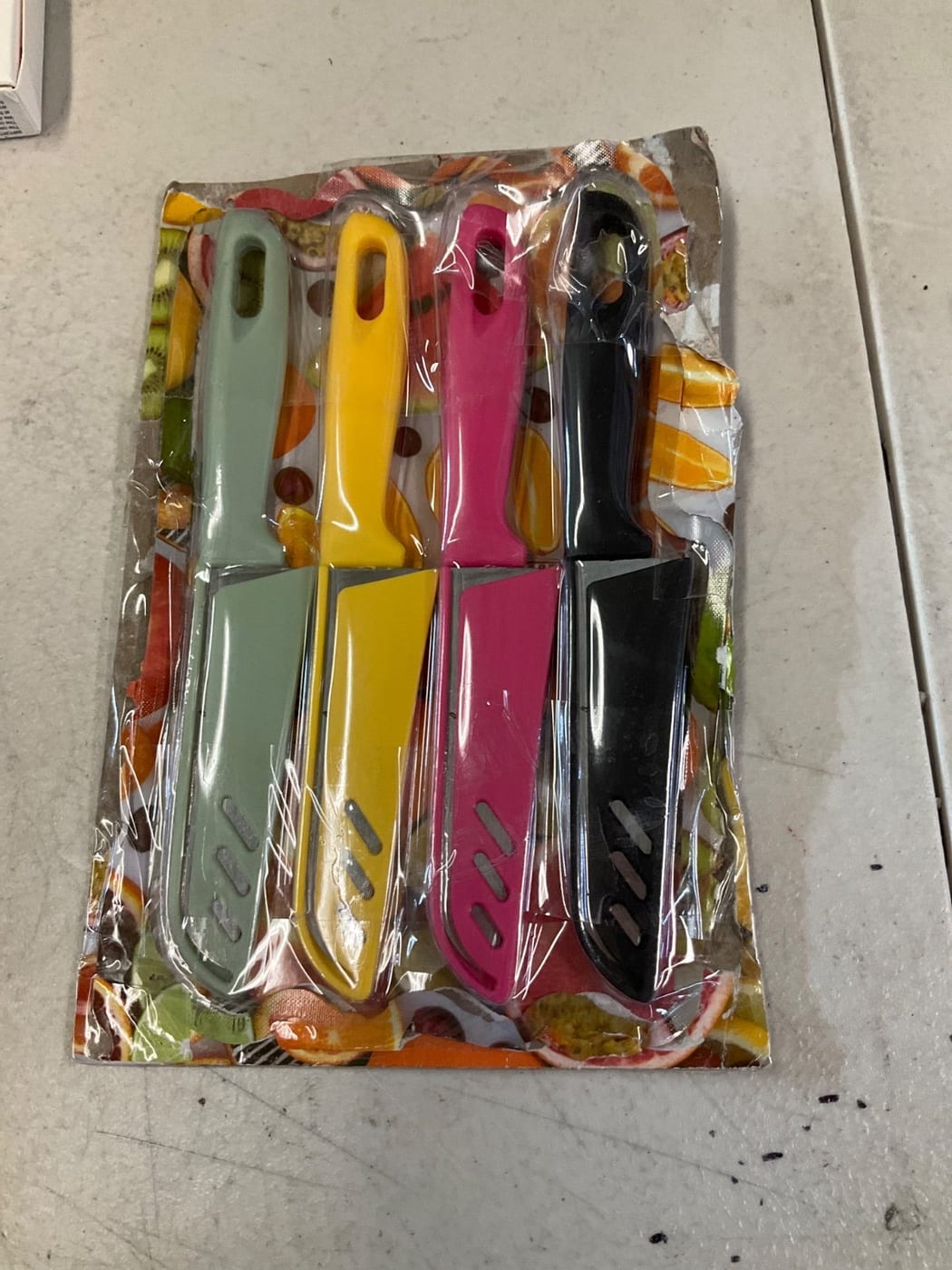 BYkooc 4-Piece Paring Knife Set with Sheaths