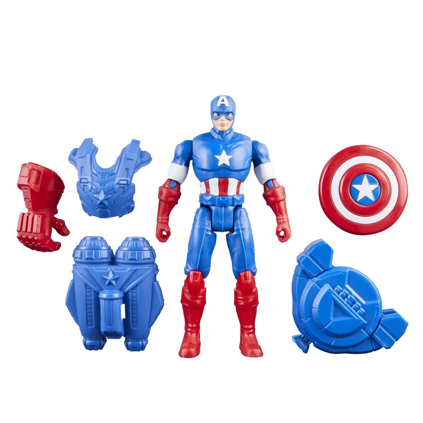 Marvel Avengers Captain America 4in Battle Gear