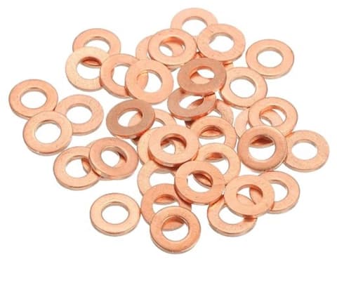 MECCANIXITY Copper Flat Washers Sealing Rings