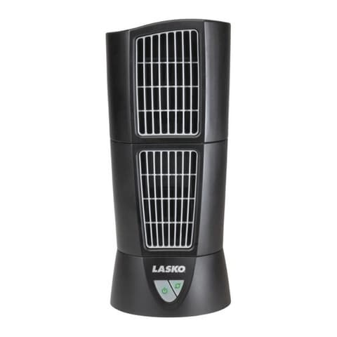 Lasko Desktop Wind Tower Fan 4916, 3-Speed, Black