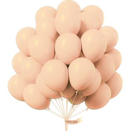 PartyWoo Latex Balloon Assortment, 160+ Color